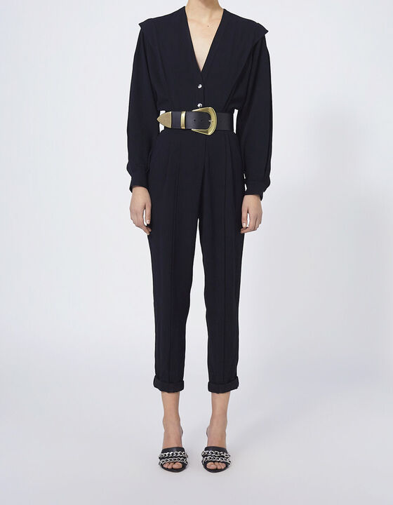 NEJLA V-NECK JUMPSUIT